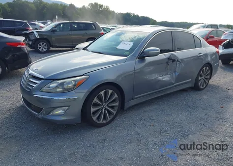 2014 Hyundai Genesis 5.0L из США, поврежденный, VIN KMHGC4DH8EU264849
